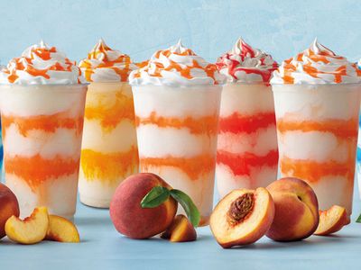 New Peach Lemonade Frost is Keeping it Cool at Auntie Anne's