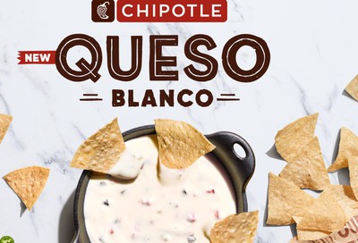 New Spicy and Cheesy Queso Blanco Launches Nationwide at Chipotle 