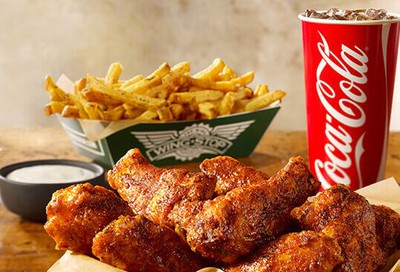 Wingstop's Most Popular Large 10 Piece Wing Combo Available Now