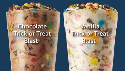 Brand New Trick or Treat Blasts Take Off at Participating Sonic Drive-In Restaurants
