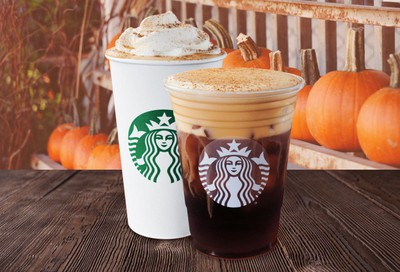 Popular Pumpkin Spice Line Returns for the Season to Starbucks 