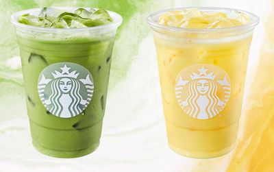 Starbucks Introduces Iced Pineapple Matcha and Iced Golden Ginger Drink at Participating Locations