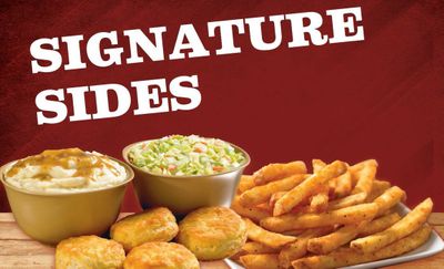 Free Large Side with Purchase of a Qualifying Family Meal at Popeyes for a Limited Time