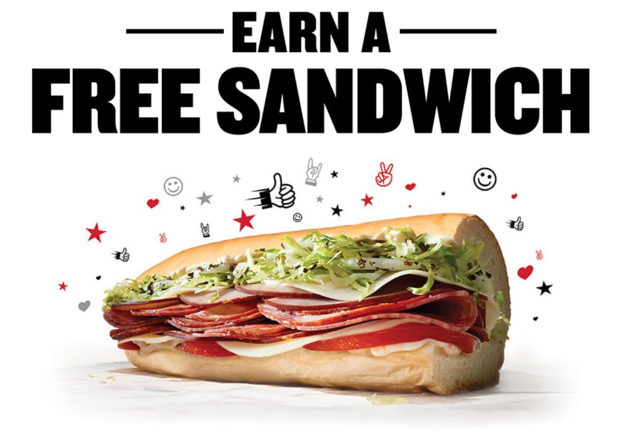 Sign Up for Freaky Fast Rewards Online at Jimmy John's and Receive a Free 8' Sub After You Place Your First Order