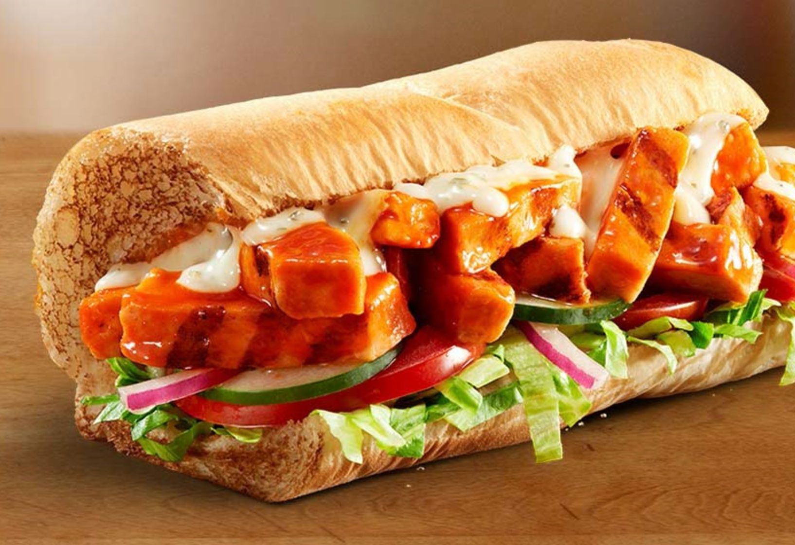 Limited Time Only BBQ Chicken and Buffalo Chicken Footlongs Arrive at Participating Subway Restaurants Limited Time Only BBQ Chicken and Buffalo Chicken Footlongs Arrive at Participating Subway Restaurants
