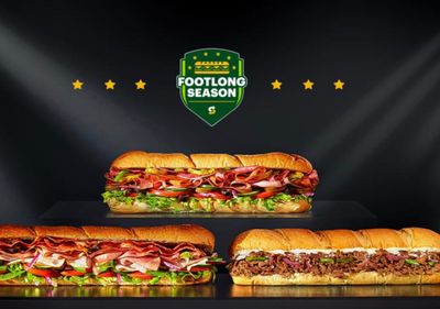 It’s Footlong Season: Buy 2 Footlong Subs and Get 1 For Free at Participating Subway Locations