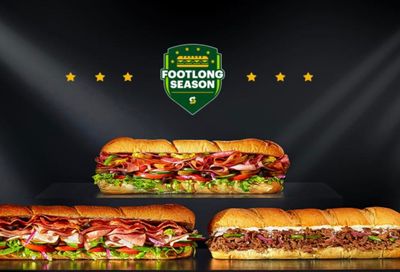 It’s Footlong Season: Buy 2 Footlong Subs and Get 1 For Free at Participating Subway Locations