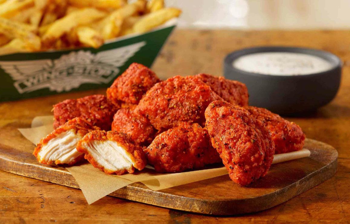 Free Delivery on App or Online Orders Over $15 Through to November 13 at Wingstop Free Delivery on App or Online Orders Over $15 Through to November 13 at Wingstop