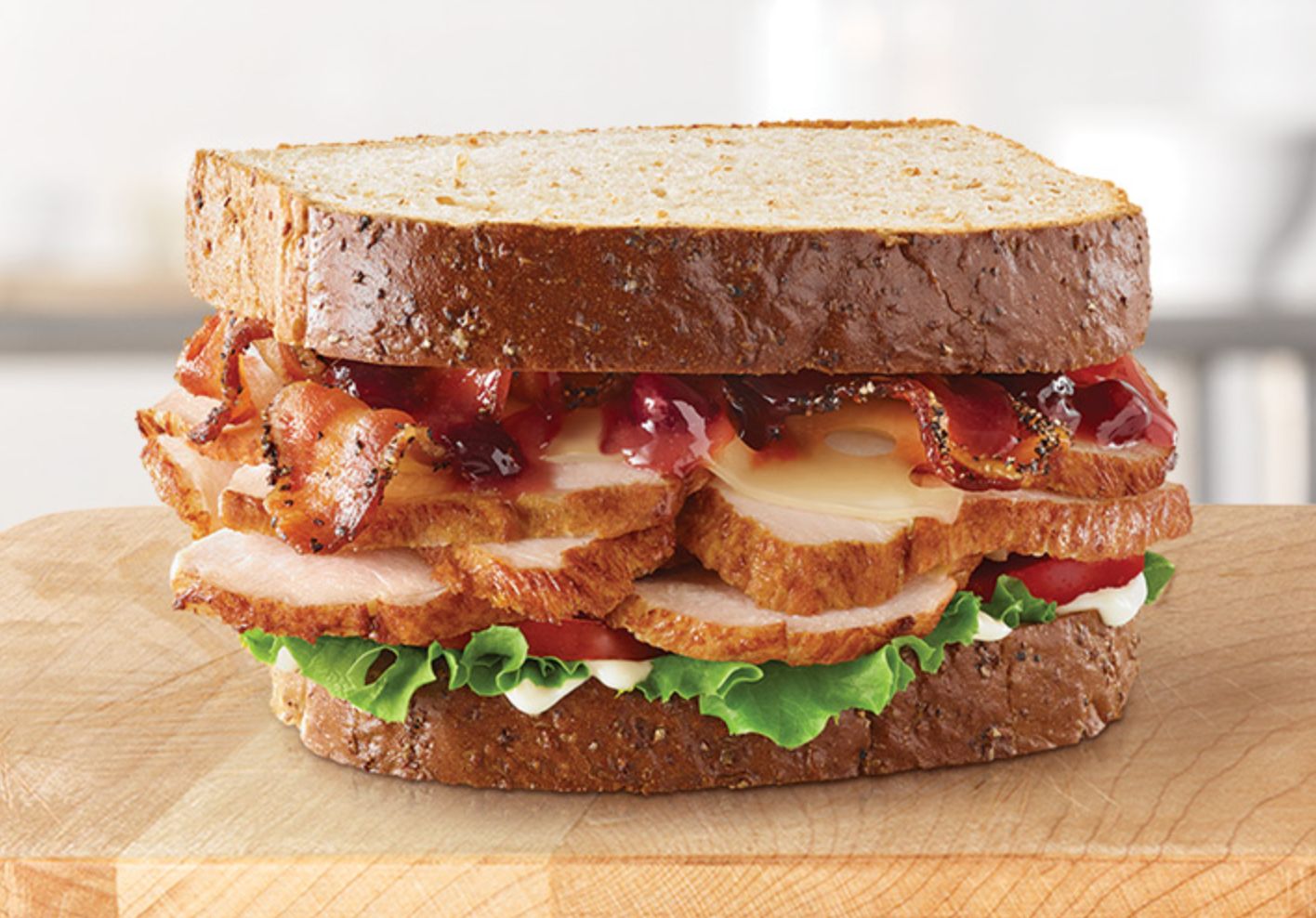 Arby's Serves Up the New Market Fresh Cranberry Deep Fried Turkey Sandwich for a Limited Time Arby's Serves Up the New Market Fresh Cranberry Deep Fried Turkey Sandwich for a Limited Time