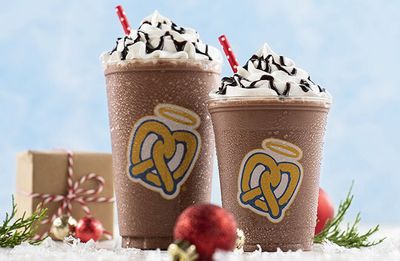 Hot Chocolate Frost Back for the Holidays at Auntie Anne's Pretzels