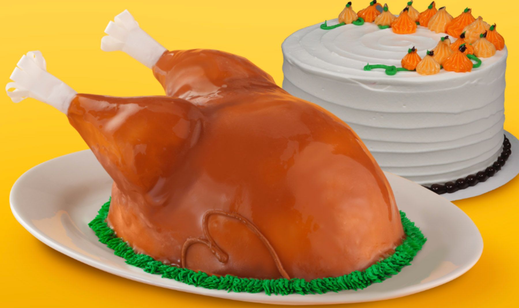 New Harvest Swirl Cake and Classic Turkey Ice Cream Cake Arrive at Baskin-Robbins New Harvest Swirl Cake and Classic Turkey Ice Cream Cake Arrive at Baskin-Robbins