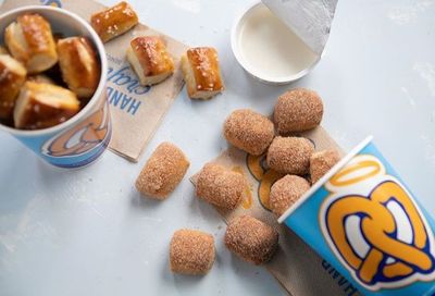 Free Delivery on In-App Orders Over $12 Monday to Friday at Auntie Anne's Through to January 1