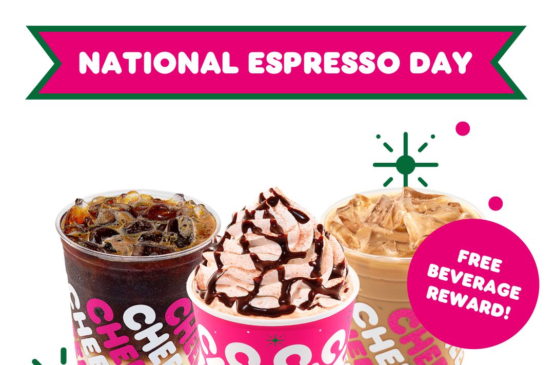Dunkin' Donuts Rewards Members Check Your Inbox for a Free Beverage Reward with Purchase Valid November 23 Only Dunkin' Donuts Rewards Members Check Your Inbox for a Free Beverage Reward with Purchase Valid November 23 Only
