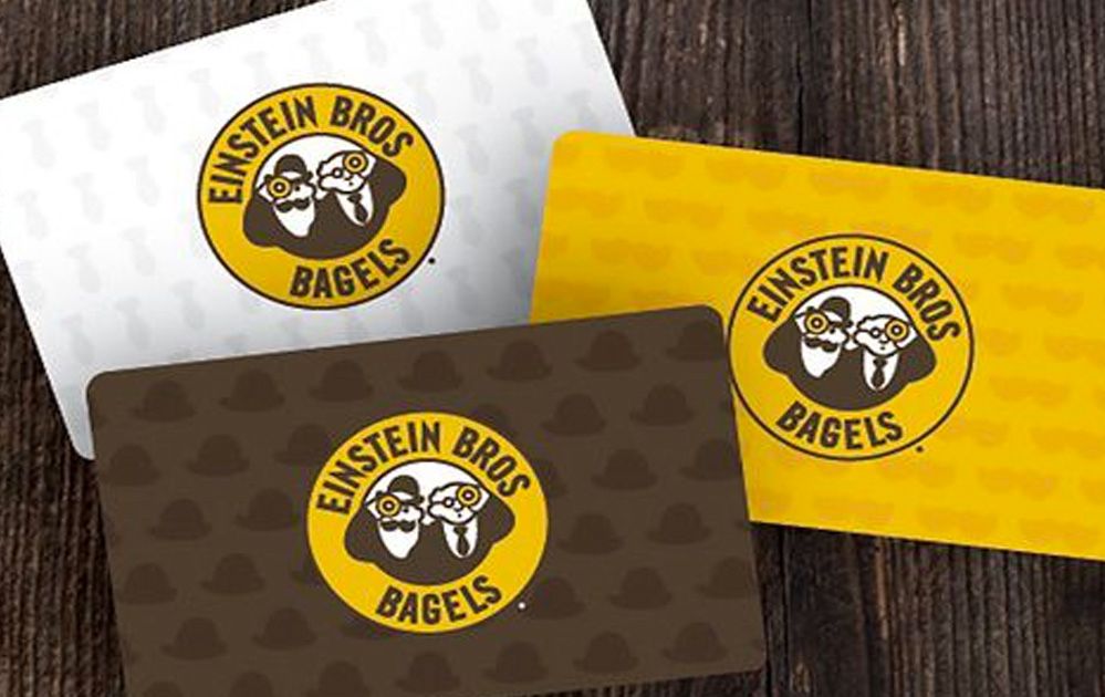 Get 20% Off Online Gift Card Purchases at Einstein Bros. Bagels for a Limited Time Only Get 20% Off Online Gift Card Purchases at Einstein Bros. Bagels for a Limited Time Only
