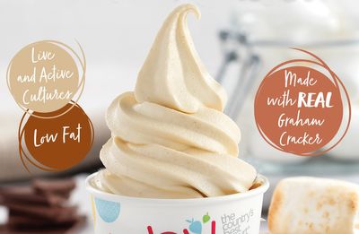 TCBY Features Popular Graham Cracker Soft Serve Frozen Yogurt