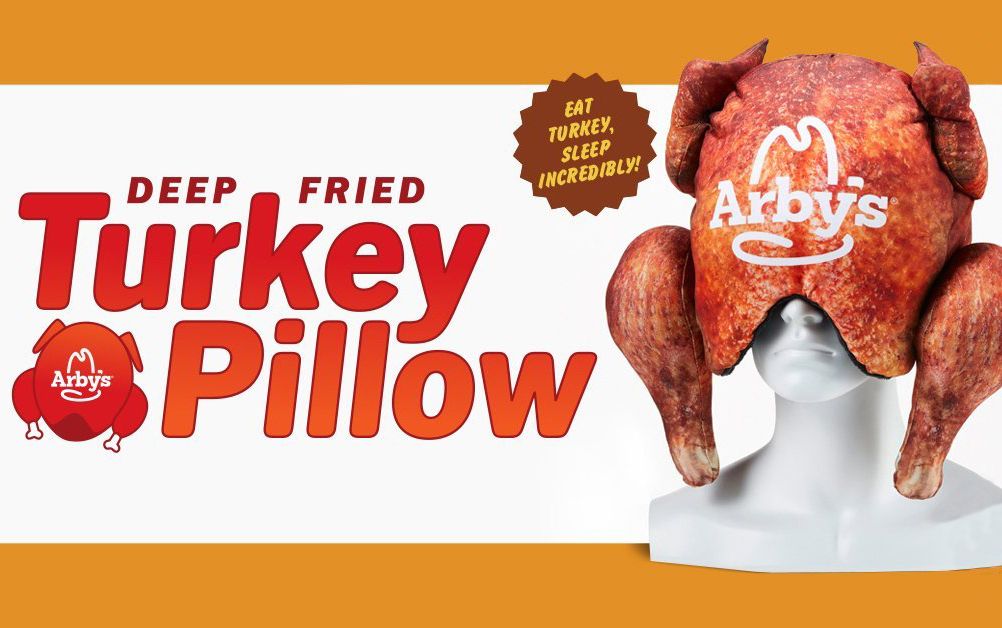 Arby's Rolls Out their New Deep Fried Turkey Pillow (Sold Online) Arby's Rolls Out their New Deep Fried Turkey Pillow (Sold Online)