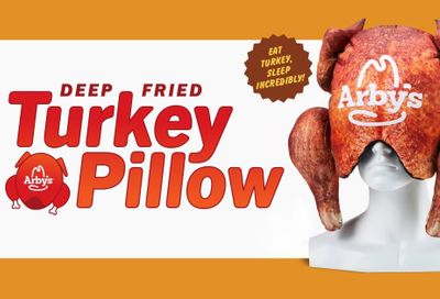 Arby's Rolls Out their New Deep Fried Turkey Pillow (Sold Online)