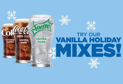 White Castle Pours New Icy Cold Vanilla Holiday Mixes for a Limited Time