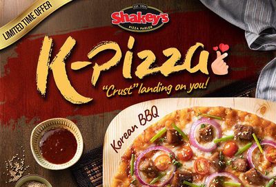New K-Pizza Served Up at International Shakey's Pizza Locations for a Limited Time Only