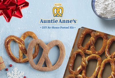 Buy One Get One Half Off with Promo Code for Auntie Anne's New DIY At-Home Pretzel Kits 