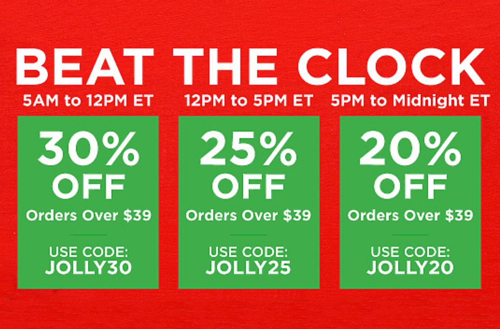New Beat the Clock Promo Codes Reward Early Morning Online Shoppers at Mrs. Fields New Beat the Clock Promo Codes Reward Early Morning Online Shoppers at Mrs. Fields