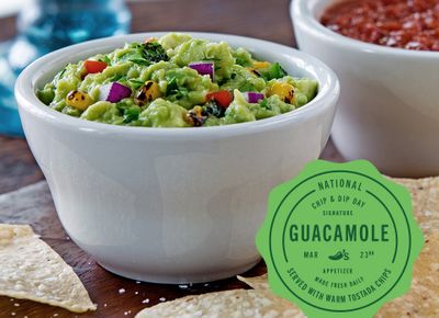 2 Days Only: My Chili's Rewards Members Check Your Inbox for a Free Chips & Guac or Queso Offer With Entree Purchase