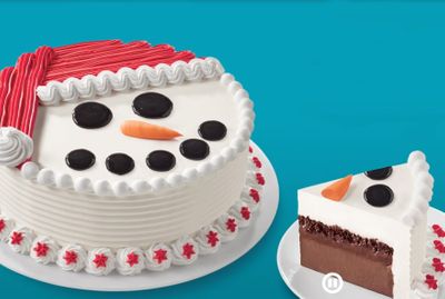 New Holiday Themed Ice Cream Cakes Available at Dairy Queen for a Limited Time