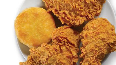 3 Pieces of Chicken and a Biscuit Now $3.99 with Mobile Orders at Popeyes Chicken