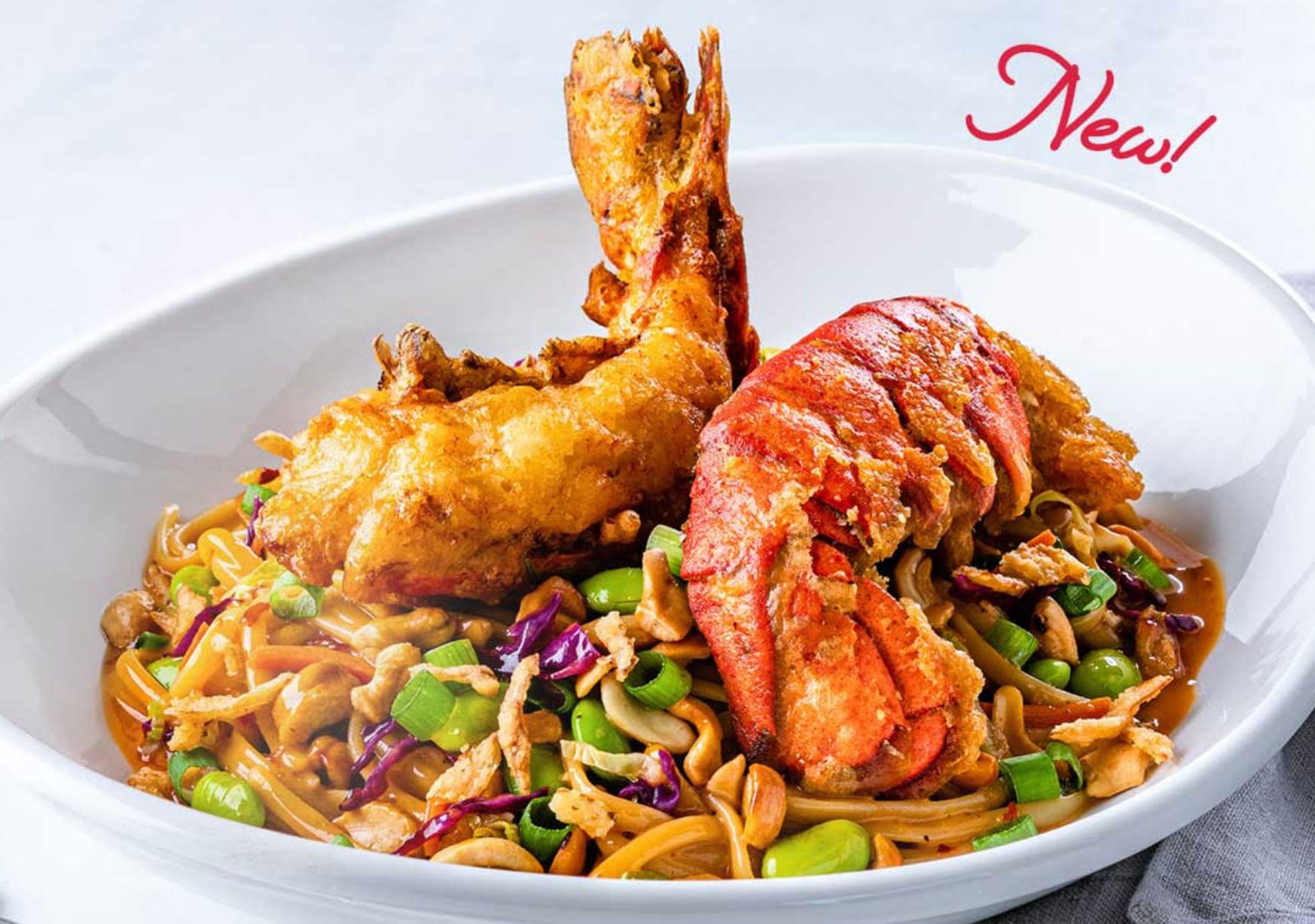 Red Lobster Spices up their Menu with New Kung Pao Noodles Featuring Fried Lobster or Crispy Shrimp