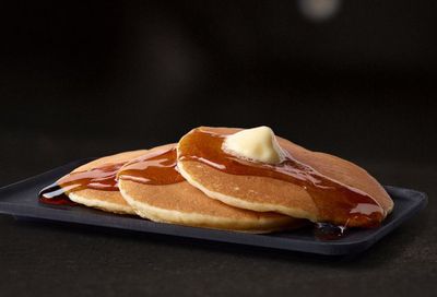 December 20 Only: Get a Free Order of Hot Cakes with $1+ In-app Purchase at McDonald's