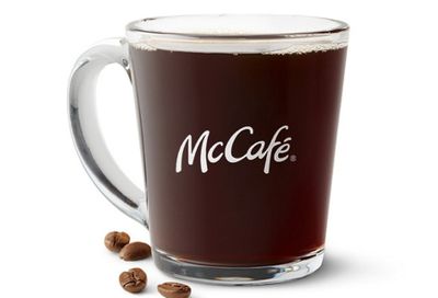 December 21 Only: Receive a Free Hot or Cold Brewed Coffee with a $1+ In-app Purchase at McDonald's