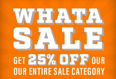 Whataburger's Online Shop Launches 25% Off "Whata Sale" Event with Promo Code