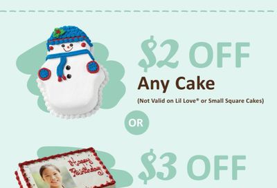 New $2 Off Carvel Cakes and $3 Off Carvel Sheet Cakes Coupons at Carvel