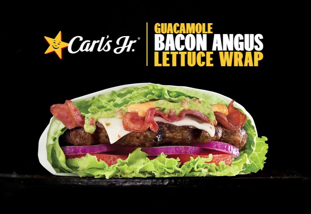 New Guacamole Bacon Angus Lettuce Wrap Arrives at Carl's Jr. New Guacamole Bacon Angus Lettuce Wrap Arrives at Carl's Jr.