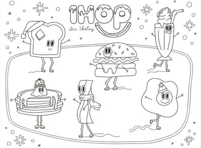 IHOP Gives New Winter Themed Coloring and Activity Sheets Away for Free Online