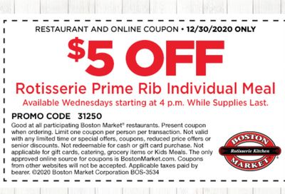 Rotisserie Rewards Members Check Your Inbox for the New $5 Off Coupon Valid December 30 After 4 PM