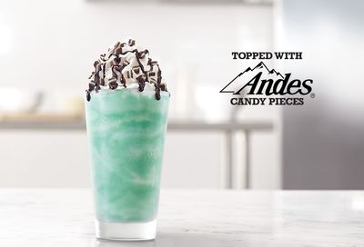Select Arby's Restaurants are Serving Up their Mint Chocolate Shake for a Limited Time Only