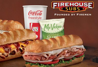 Reward Members at Firehouse Subs will Receive 2021 Reward Points with Any Purchase on January 1