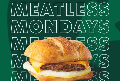 With the New Meatless Mondays at Starbucks Get $2 Off Select Vegetarian Wraps and Sandwiches Every Monday in January