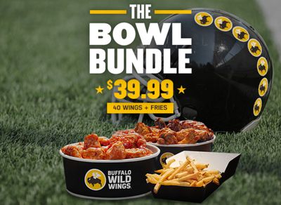 The New $39.99 Bowl Bundle is Touching Down at Buffalo Wild Wings for a Limited Time
