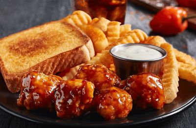 General Tso's New Boneless Wings Meal Dished Up at Zaxby's