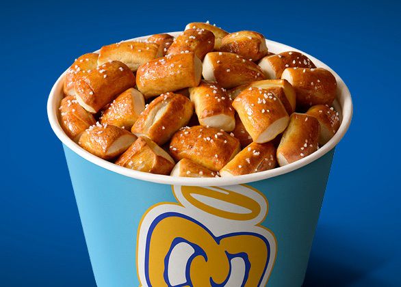 One Day Only: Pretzel Perks Members Will Save 25% on a Pretzel Bucket with an In-app Order on January 4 at Auntie Anne's One Day Only: Pretzel Perks Members Will Save 25% on a Pretzel Bucket with an In-app Order on January 4 at Auntie Anne's