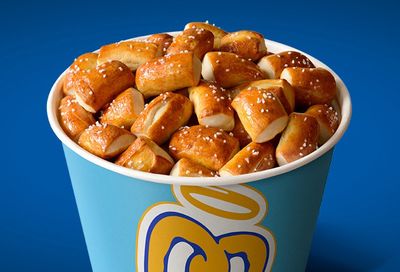 One Day Only: Pretzel Perks Members Will Save 25% on a Pretzel Bucket with an In-app Order on January 4 at Auntie Anne's