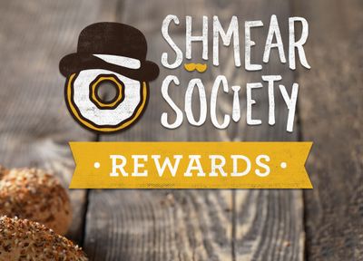 Shmear Society Members will Receive a $2 Bagel and Shmear Every Tuesday in January