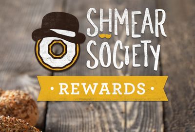 Shmear Society Members will Receive a $2 Bagel and Shmear Every Tuesday in January