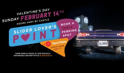 White Castle is Allowing Customers to Reserve a Parking Spot for a Car Hop Style, Socially Distanced Valentine's Day Dinner