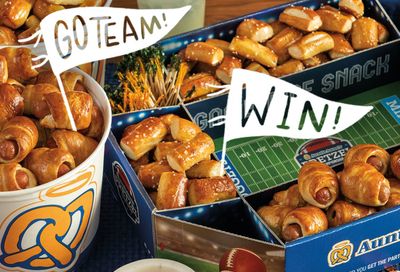 Auntie Anne's Offers Free Delivery with Mobile Orders Over $12 On All Game Days Throughout the Playoffs