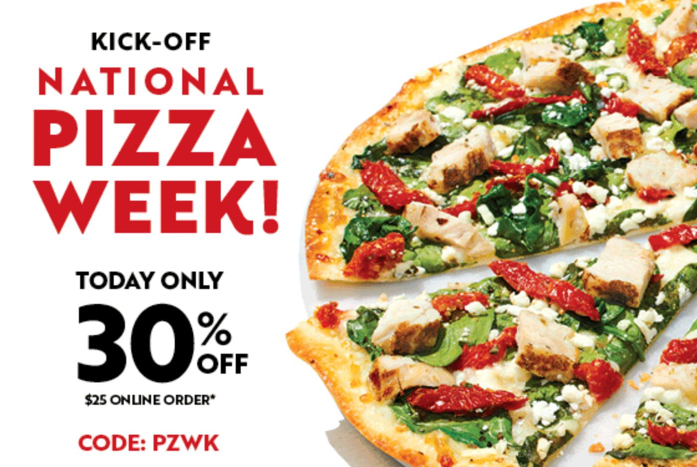 January 10 Only: Receive 30% Off Your $25+ Online Order at Papa Murphy's with New Promo Code January 10 Only: Receive 30% Off Your $25+ Online Order at Papa Murphy's with New Promo Code