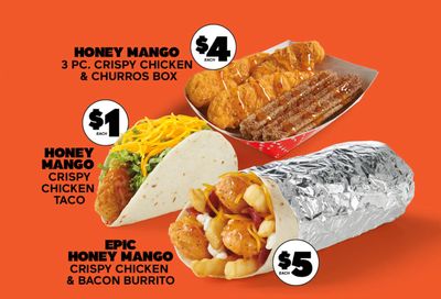 New Honey Mango Crispy Chicken Menu Arrives at Del Taco for a Limited Time Only