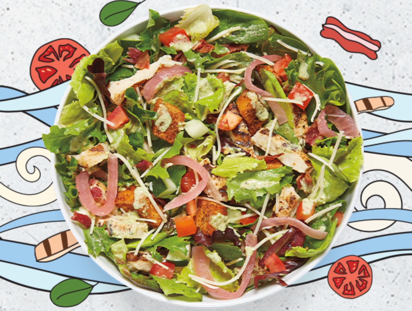 MOD Pizza Introduces the New Green Goddess BLT Salad with the Flash MOD Menu MOD Pizza Introduces the New Green Goddess BLT Salad with the Flash MOD Menu